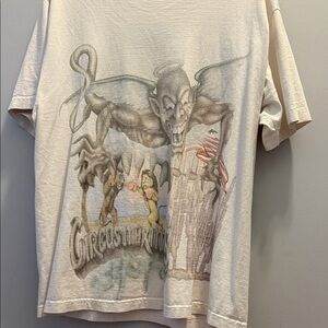 Cactus Jack by Travis Scott Cream Graphic Short Sleeve Tee